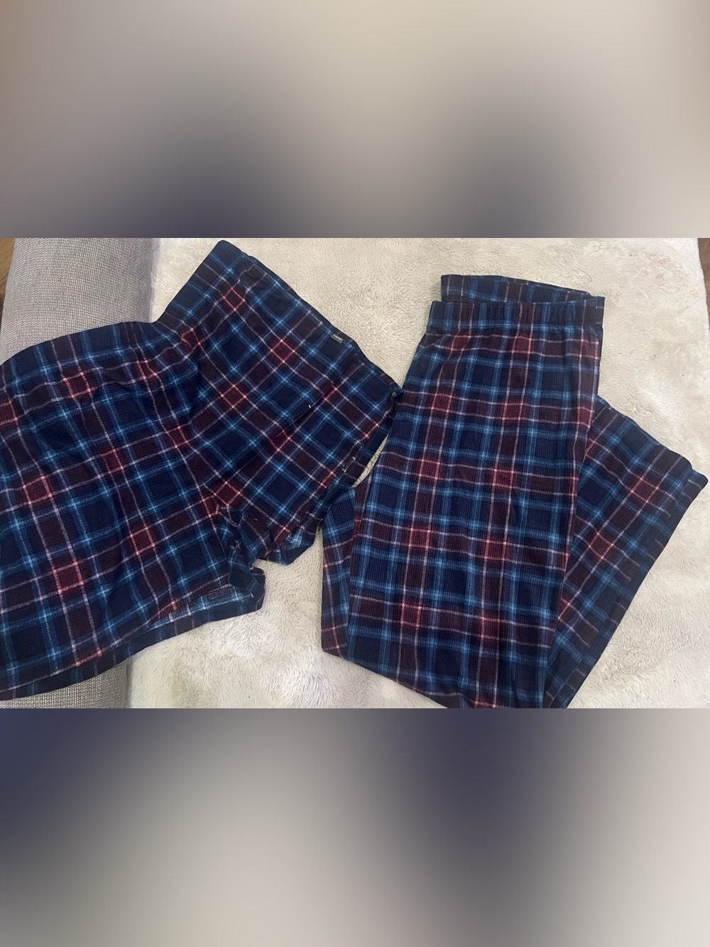 Eddie Bauer Sleepwear Set Women's XXL Lounge Pajama Shorts Sleep Pants Fleece